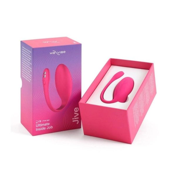 We-Vibe Jive Egg Couples Vibrator - Electric Pink