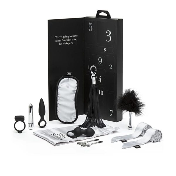Fifty Shades Pleasure Overload 10 Days Of Play Couples Kit
