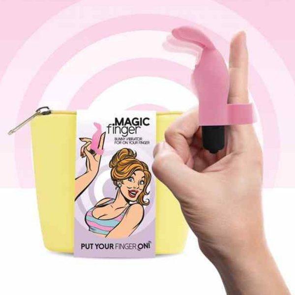 FeelzToys Magic Finger Vibrator - Pink